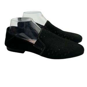Earth Origins Perforated Suede Loafers‎ Rocco Black size 11
